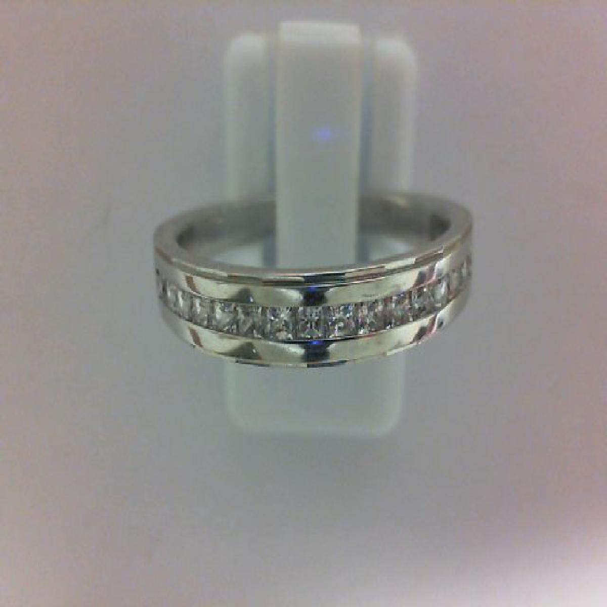 Alliances Demi-Tour Pierres Diamants Serties Pavé Millegrain – Or Jaune 18 Carats