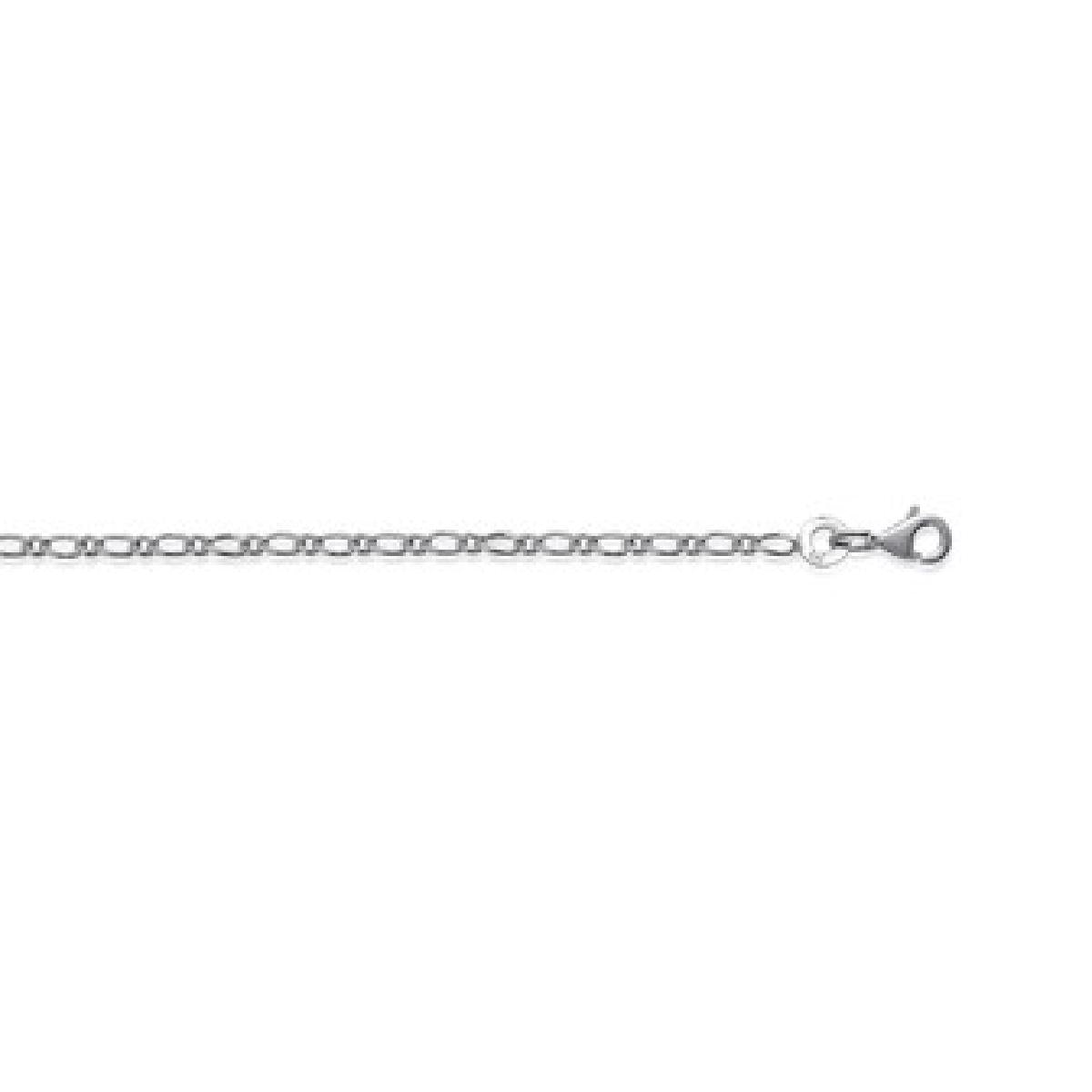 Collier AG925 Argent 925 Longue Chaîne Fine Édition ALOÏZE Collection Signature Artisanale
