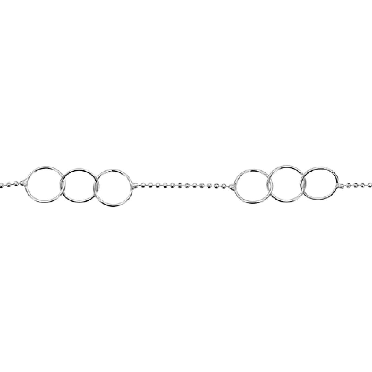 Bracelet Jonc Maille Torsadée Délicate Et Fine Pour Femme Modèle AG925 – Argent 925