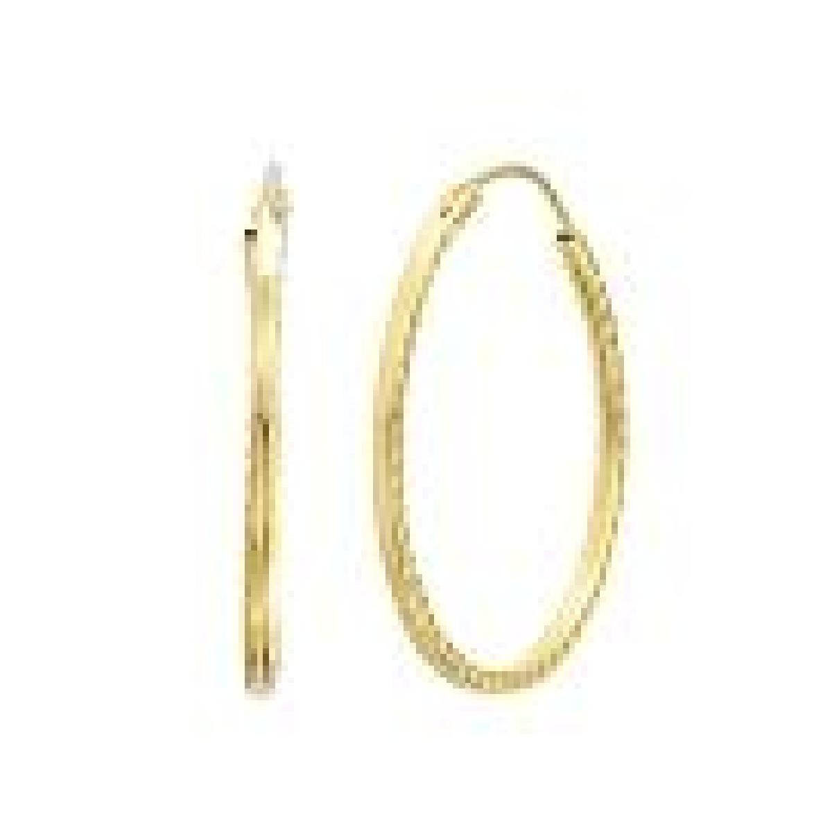Boucles d'Oreilles AU375 – Or Jaune 375/1000