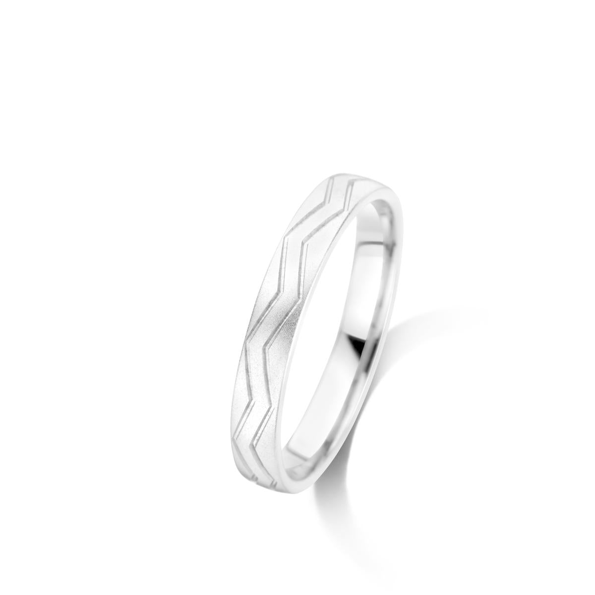 Alliances à Motifs Géométriques Interchangeables pour Femme – Or Jaune 18 Carats