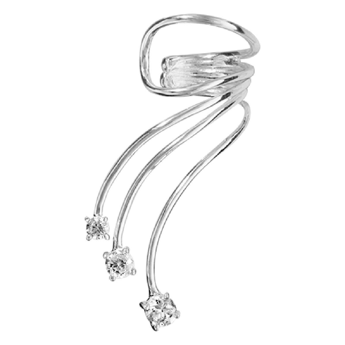 Boucles D'Oreilles – Modèle ALOÏZE Collection Linéaire Élémentaire et Moderne Argent 925