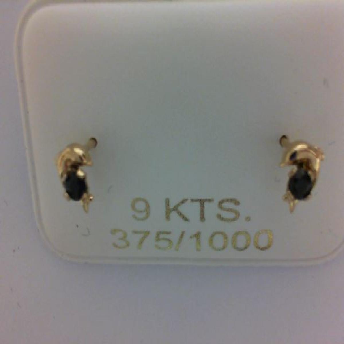 Boucles d'oreilles AU375 – Or 9 carats