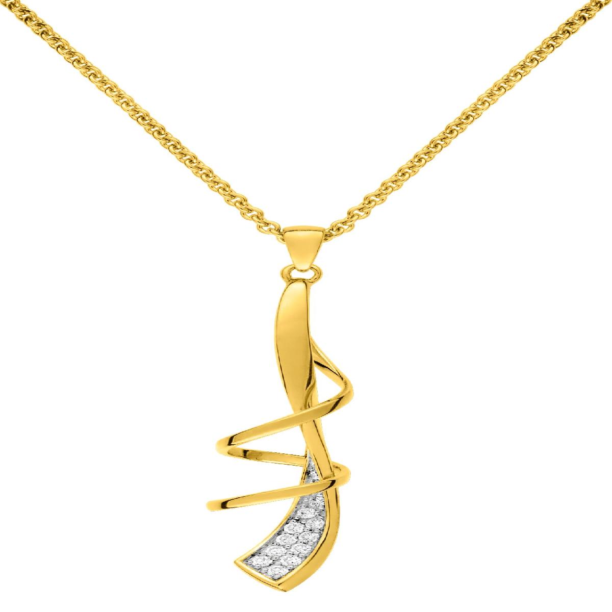 Collier ALOÏZE Collection Élégance Parisienne Signature Joaillerie Or Jaune 18 carats