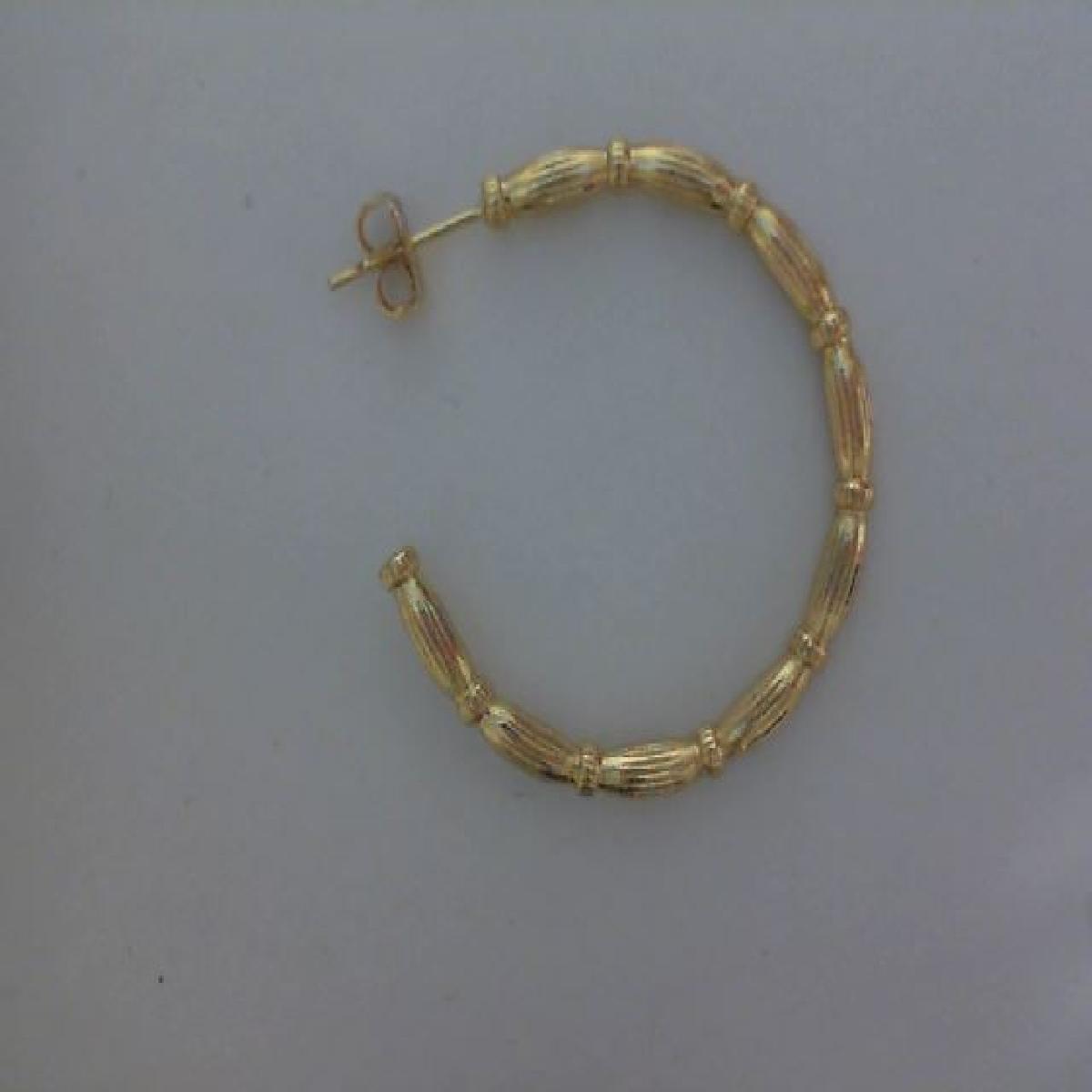 Collier Fantaisie Motif Ancien Gravé Floral et Géométrique Complexe – Plaqué Or 1 micron