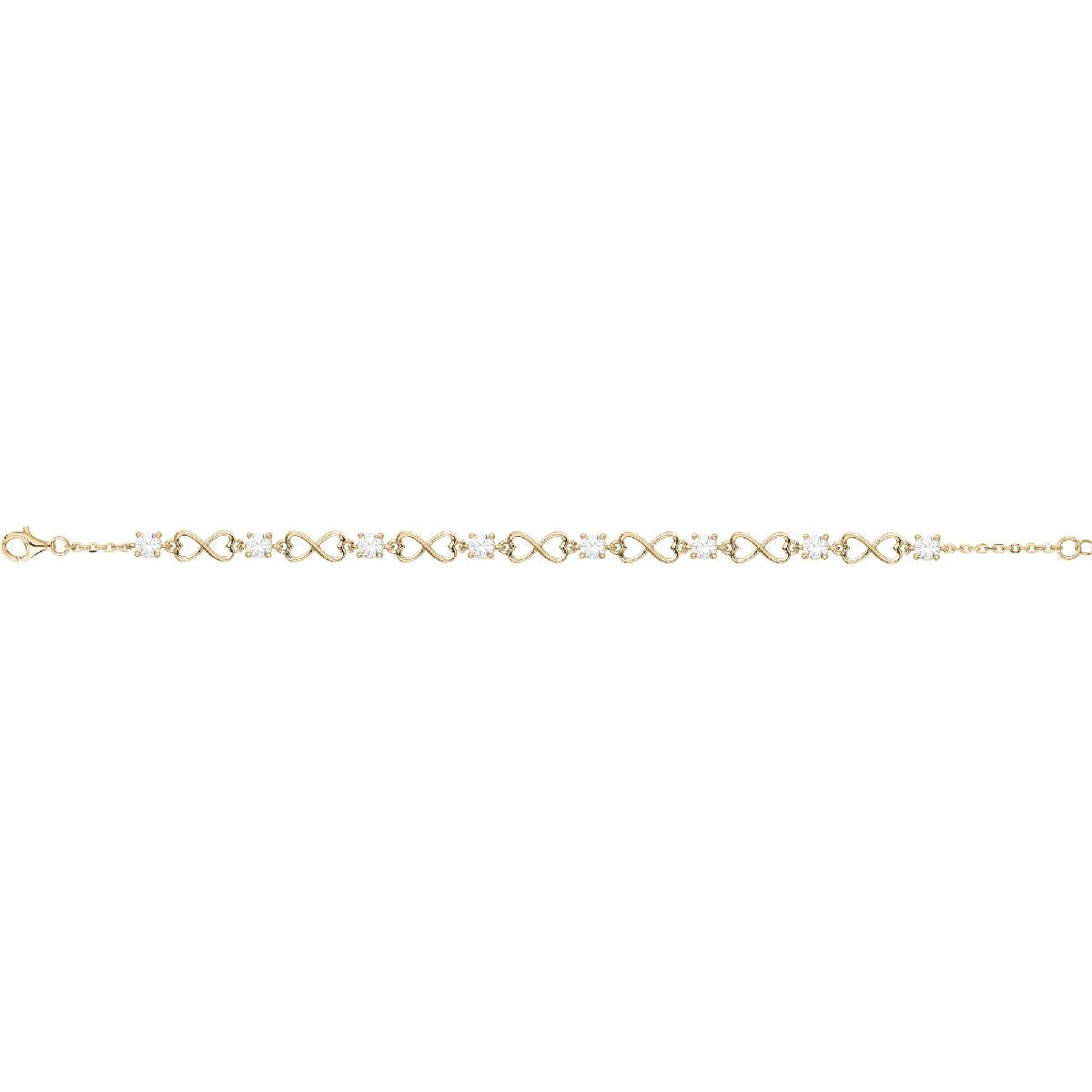 Bracelet Simple P. Blanches Version Ancestrale Atelier D'Artisanat Finition En Zirconium