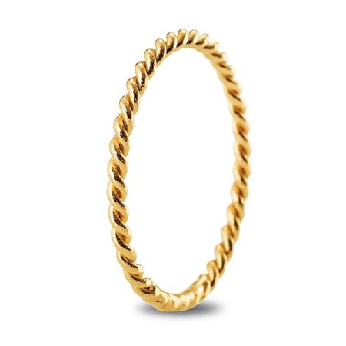 Alliances À Motifs Gravés, Finement Ciselés, Satinés Et Texturés Pour Femme – Or 18 Carats