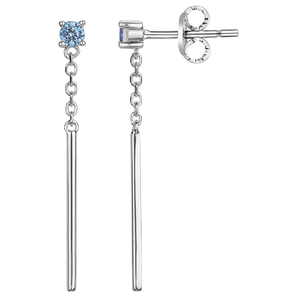 Créole DORM PEND PAMPI P.COUL Grand Modèle Édition Héritage - Argent 925 Et Zirconium