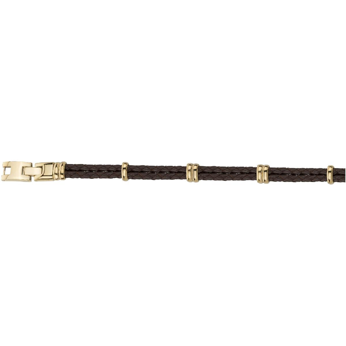 Bracelet Simple ALOÏZE Divers Collection Maille Fine Rond Ciselée – Acier Inoxydable
