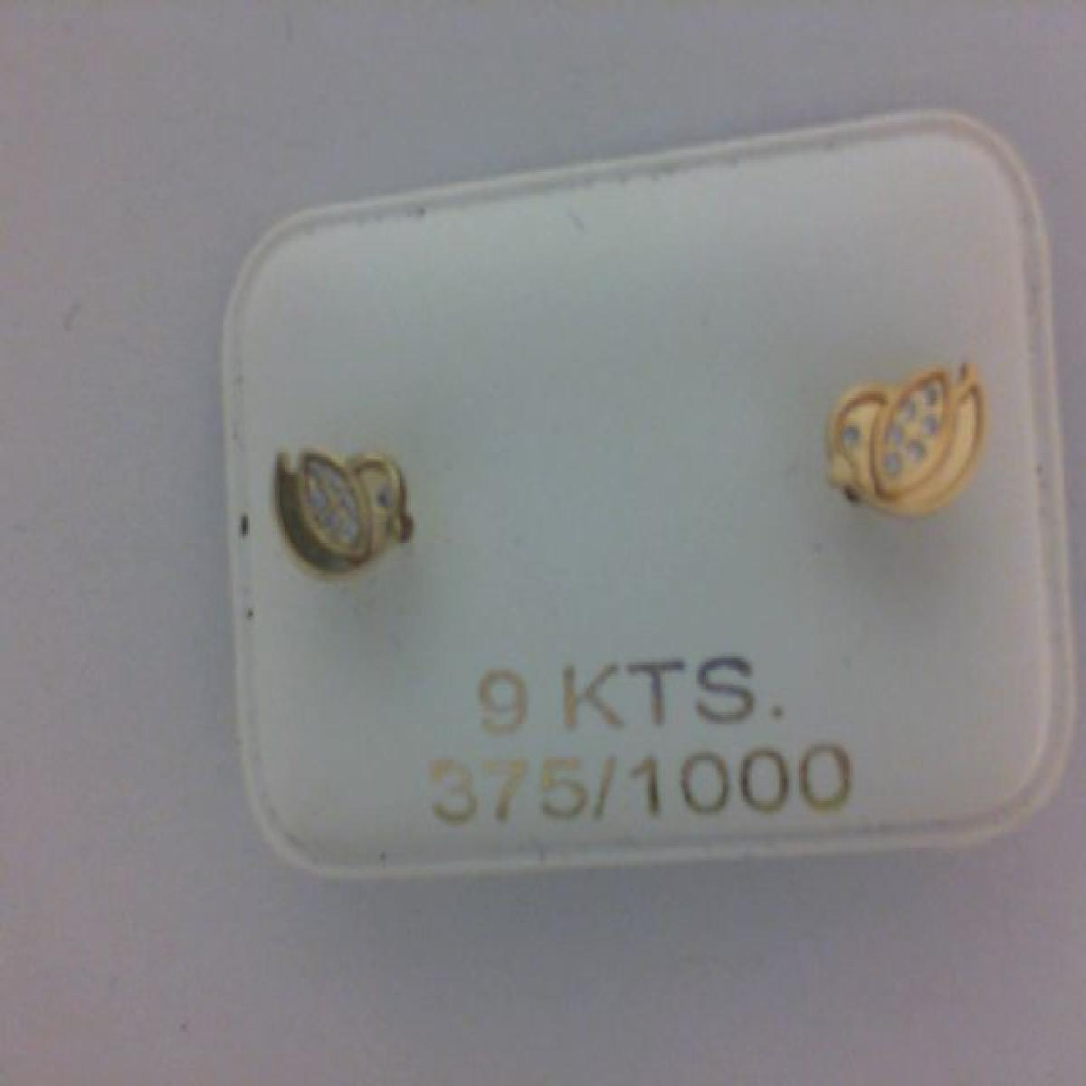 Boutons D'Oreilles À Pierres Blanches Taille Cabochon Ovale Finement Taillés AU375 – Zirconium