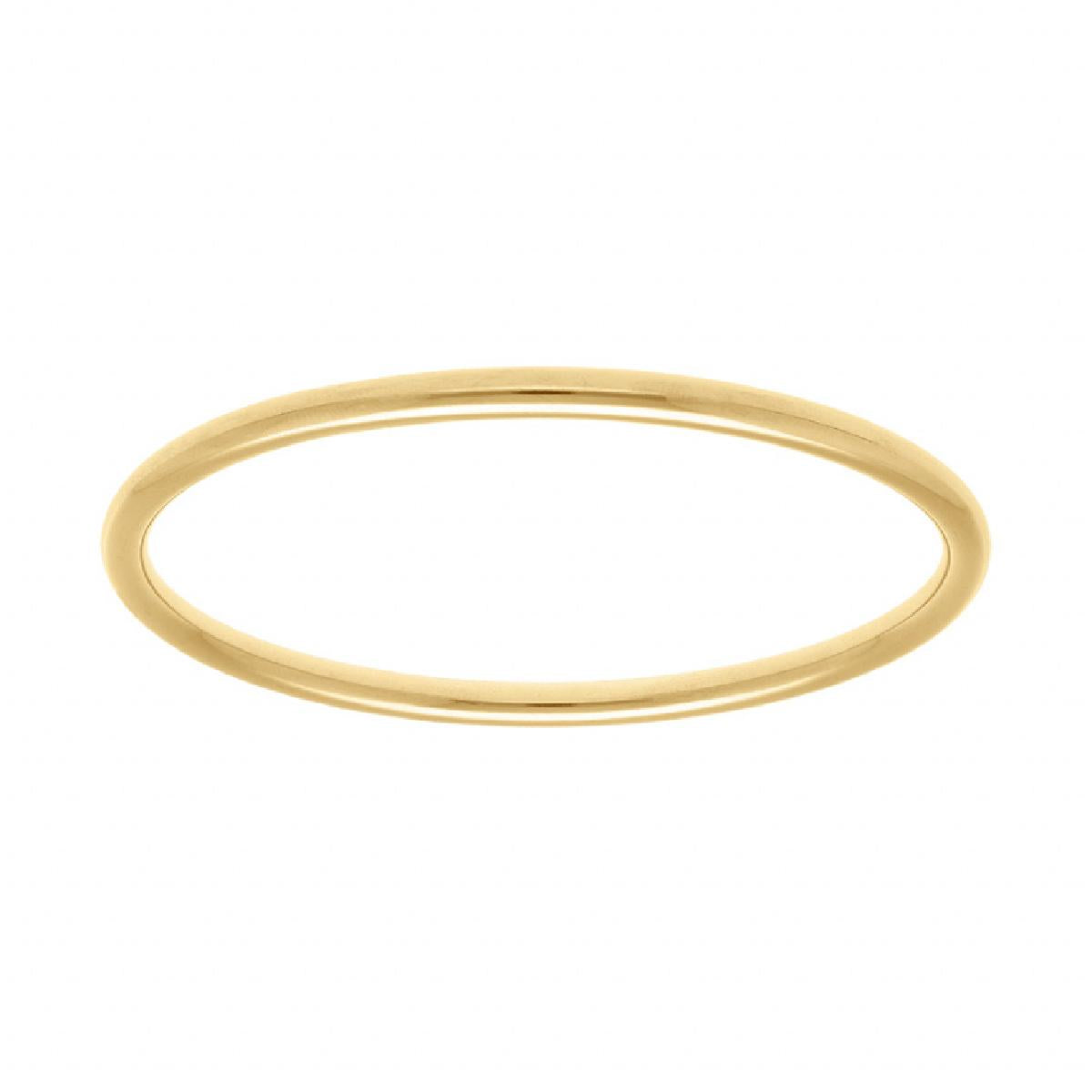 Bracelets Rigides ALOÏZE Classique Grand Modèle Satiné Grainé Manche Fine Légère – Acier