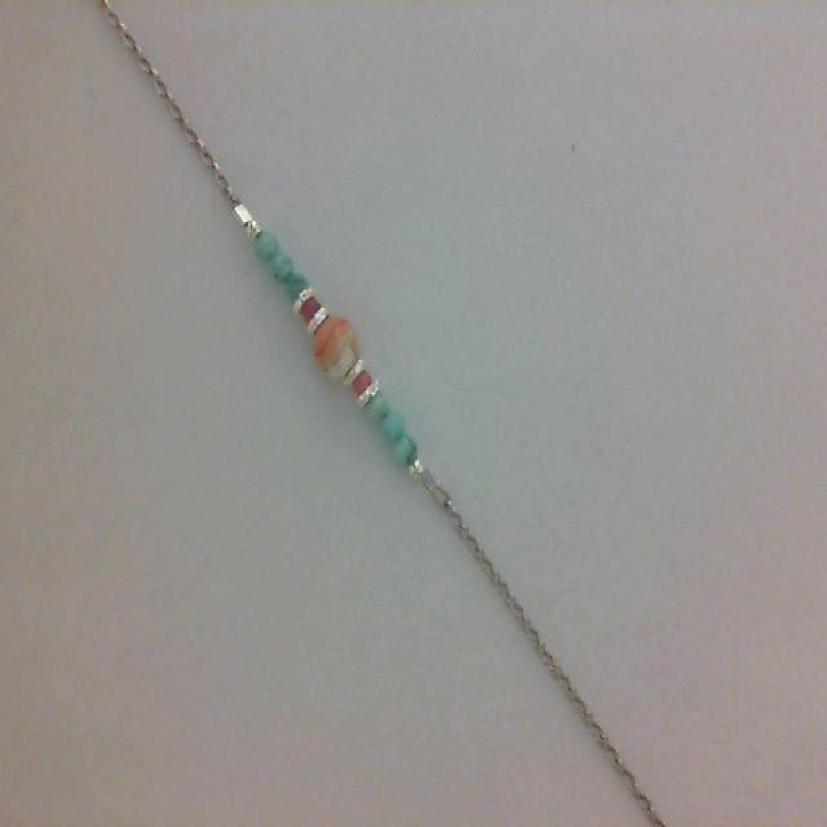 Collier Simple Agathe Aloïze Modèle Agathe Collection 2024 Edition Version – Argent 925