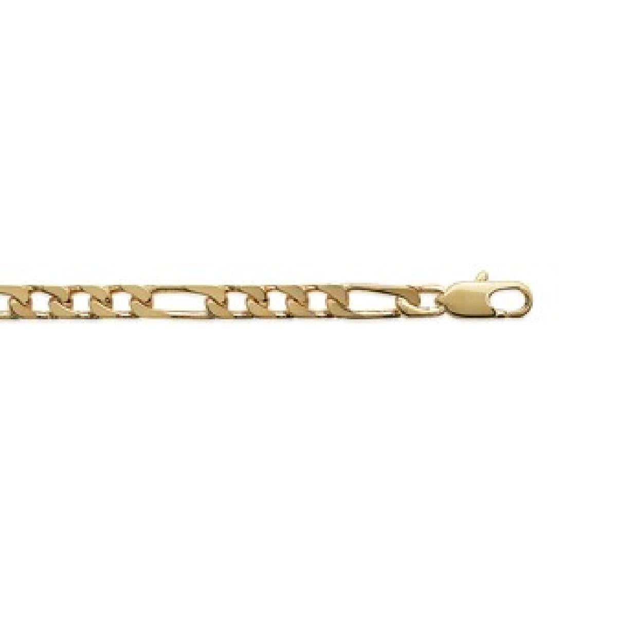 Bracelet Chaîne Gravée Motif Livre Ouvert et Initiales Personnalisables – Or Jaune 18 Carats