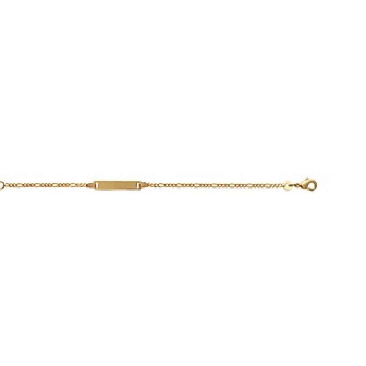 Bracelet Jonc Gravé Antique Torsadé Motif Rosette Gravée et Lignes Fines – Or jaune 18 carats