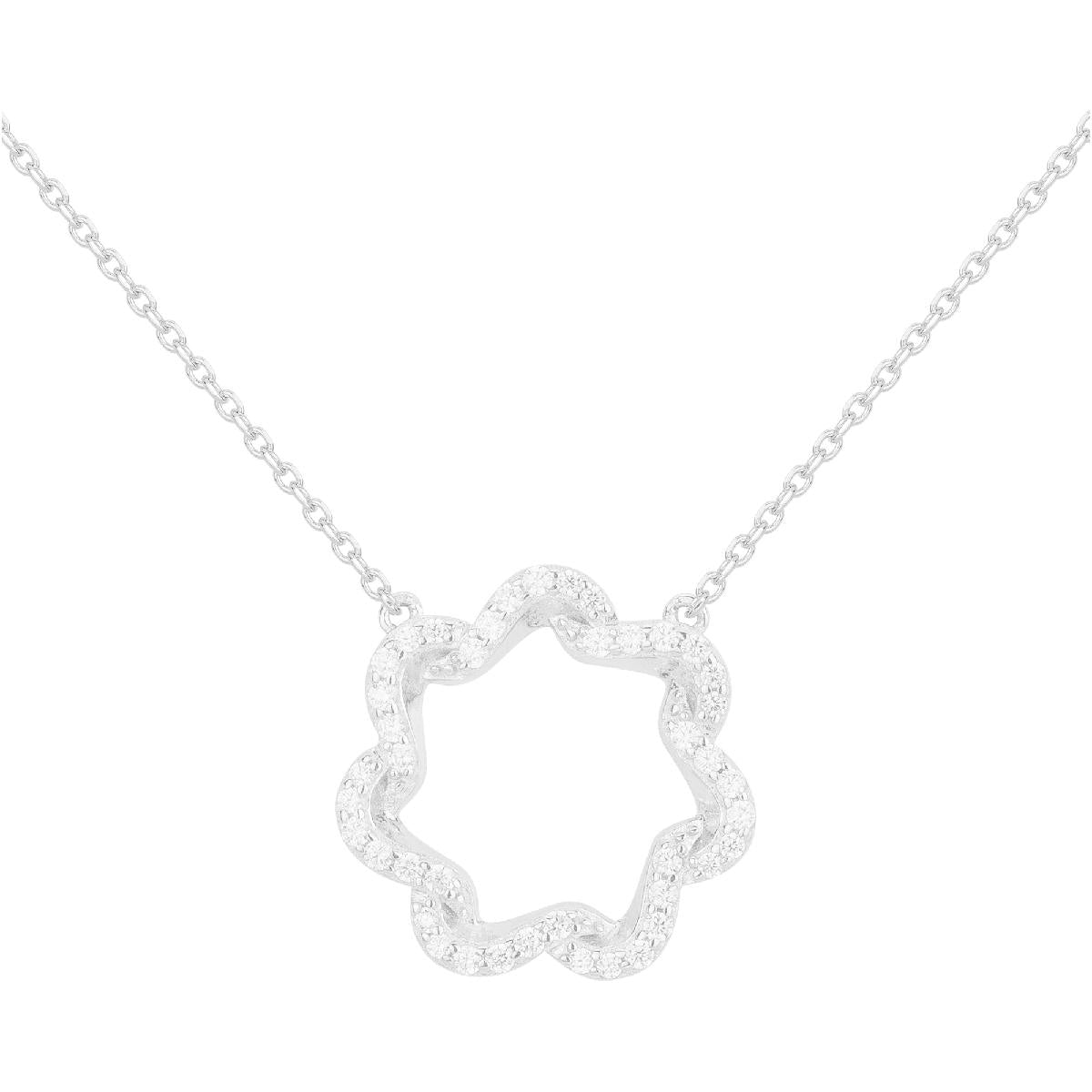 Collier Souple P. Blanches De Collection Et Perles Nacrées – Argent 925 Et Zirconium