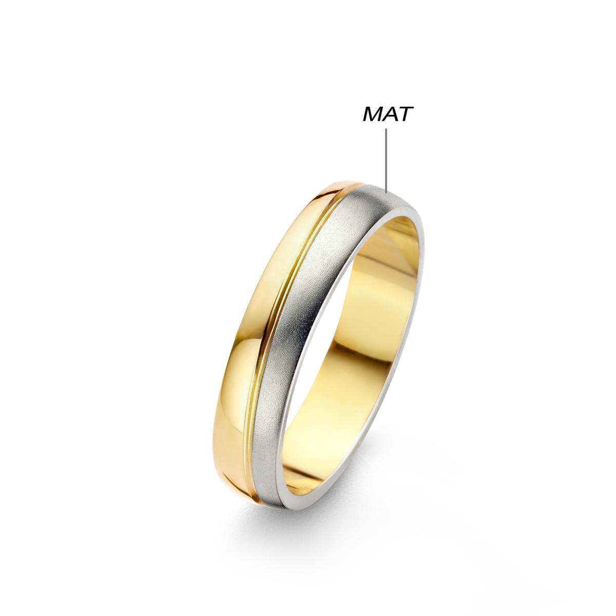 Alliances à Motifs Gravés et Géométriques Complexes Finition Polie Satinée ALOÏZE – Or 18 Carats
