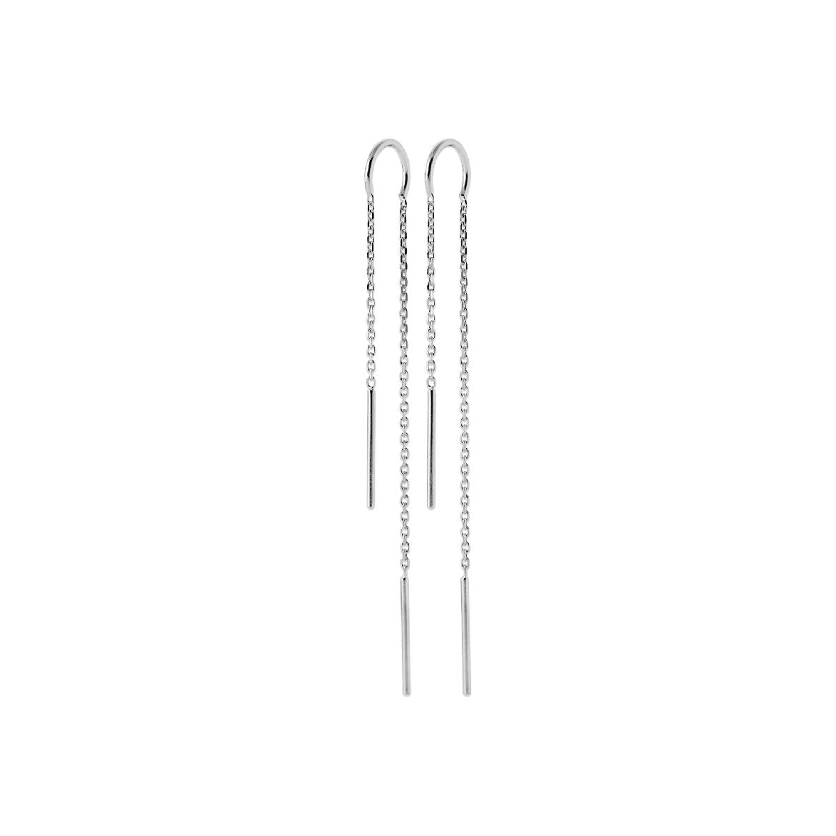 Créole Modèle Dormant Pendante Pampille DPP Longue Version Collection – Argent 925