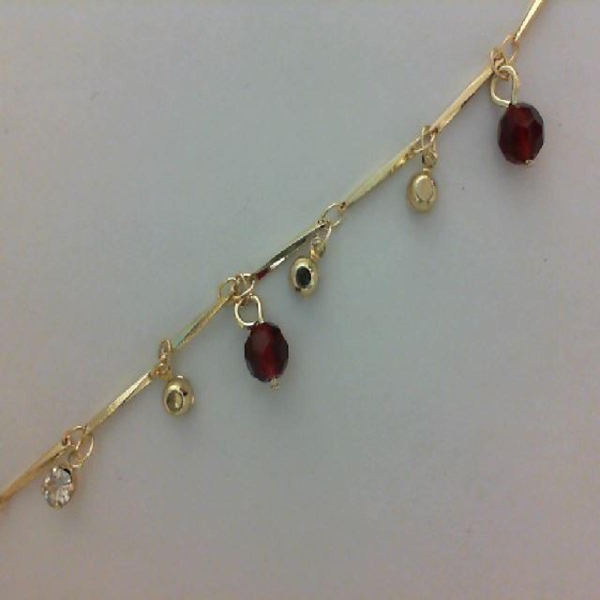 Bracelet Fantaisie Maille Câble Fine Intemporelle Pour Femme – Plaqué Or 1 Micron
