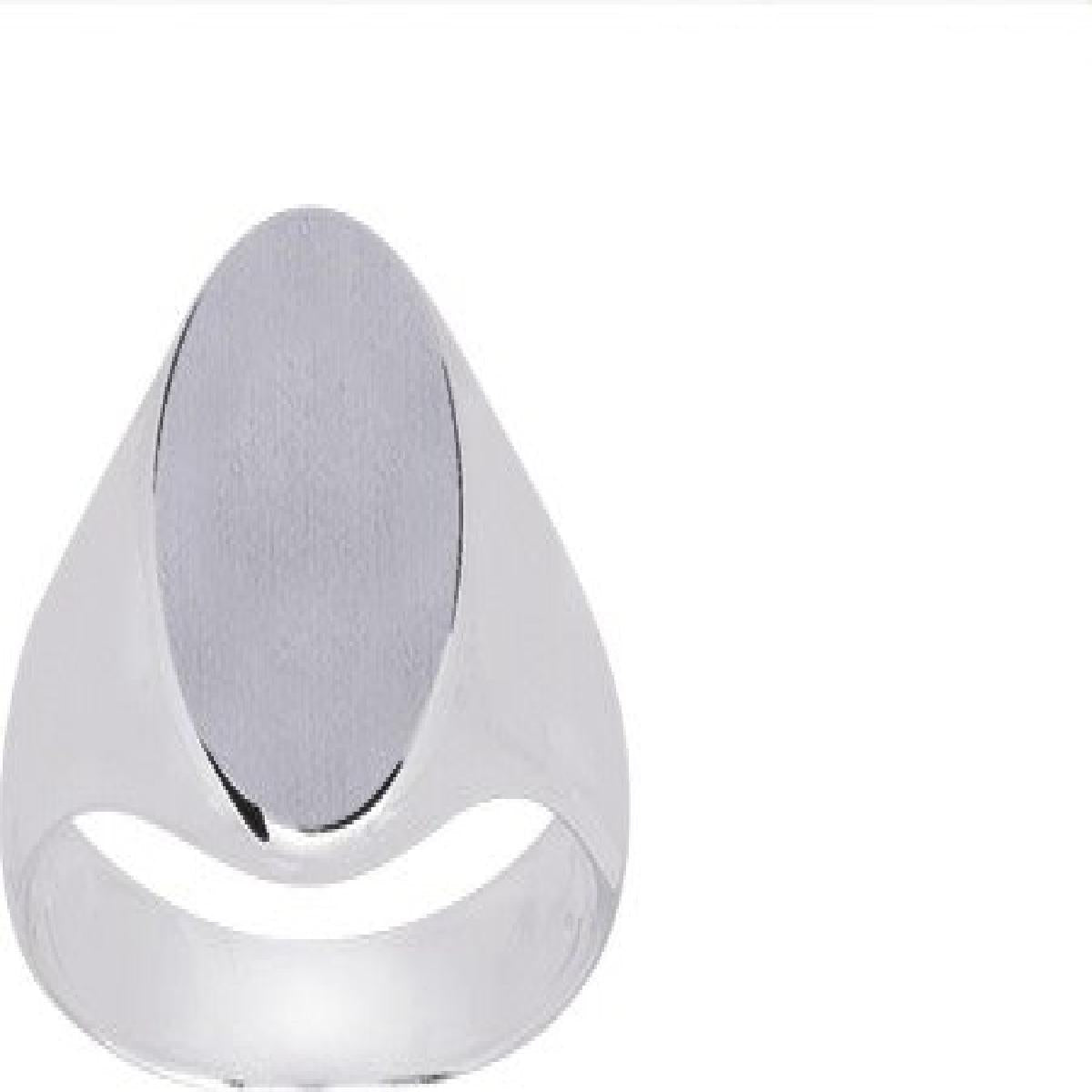 Bague ALOÏZE AG925 Edition Précision Satinée et Martelée Ajustable Intemporelle – Argent 925