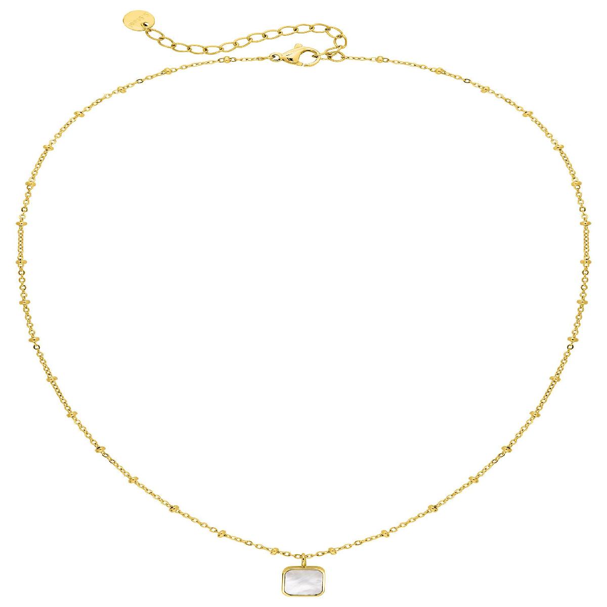 Colliers Simples P. Blanches Collection 01 Version Pro – Acier Inoxydable Satiné