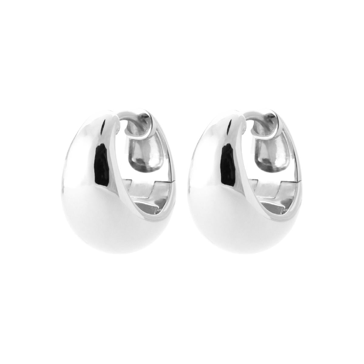 Créoles DORM PAMP Boucles Pendantes Charme Maille Fine Modèle Collection – Argent 925