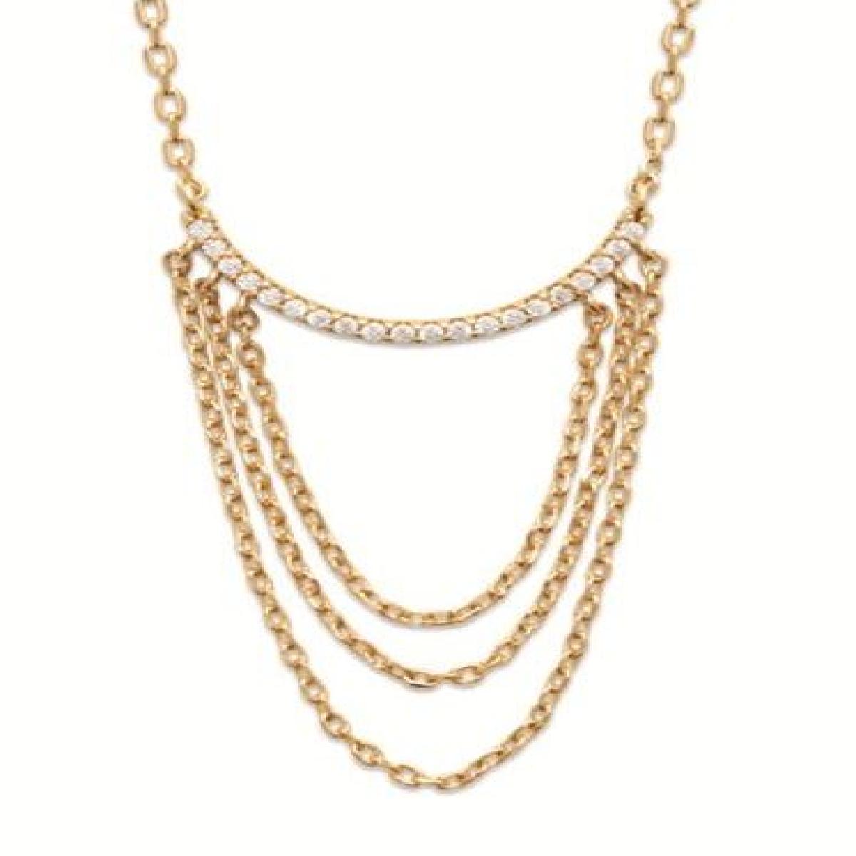 Colliers Souples P. Blanches Version Originale Classique Élégante Fine – Zirconium