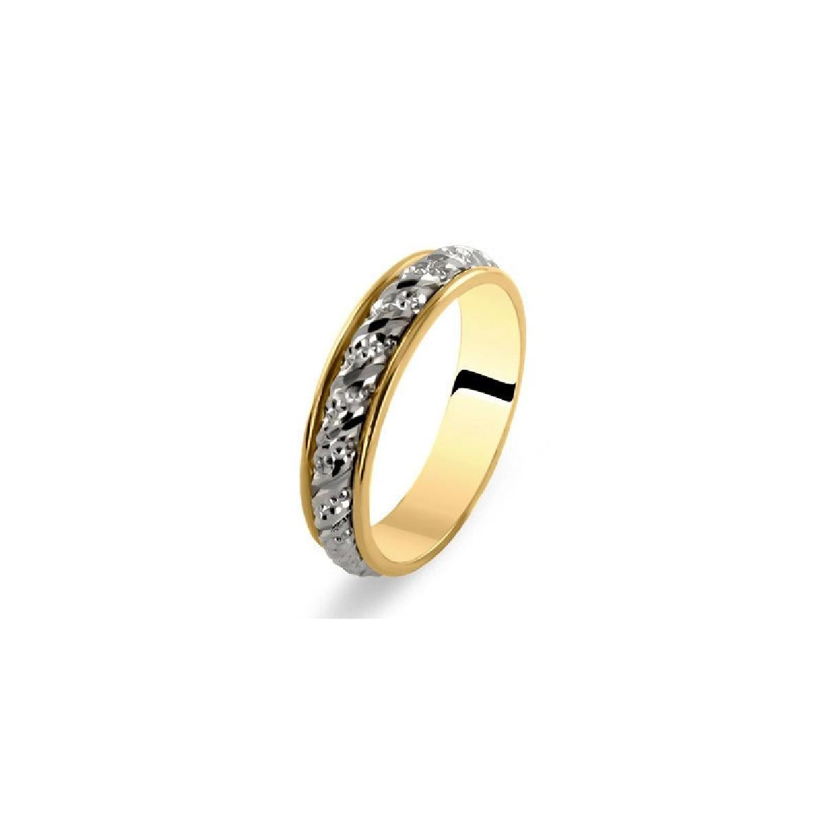 Alliances Lisses ALOÏZE Modèle Trinity Collection Édition Originale – Or Jaune 18 Carats