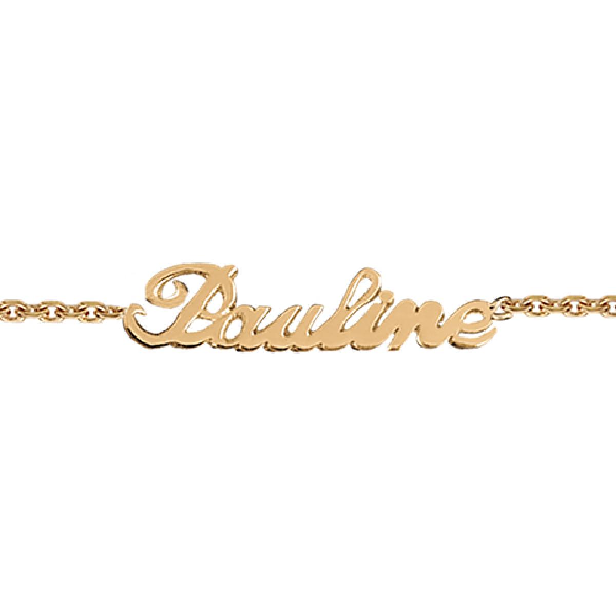 Bracelet Jonc Délicat Gravé Motif Cœur Et Lune, Finition Satinée – Or Jaune 18 Carats
