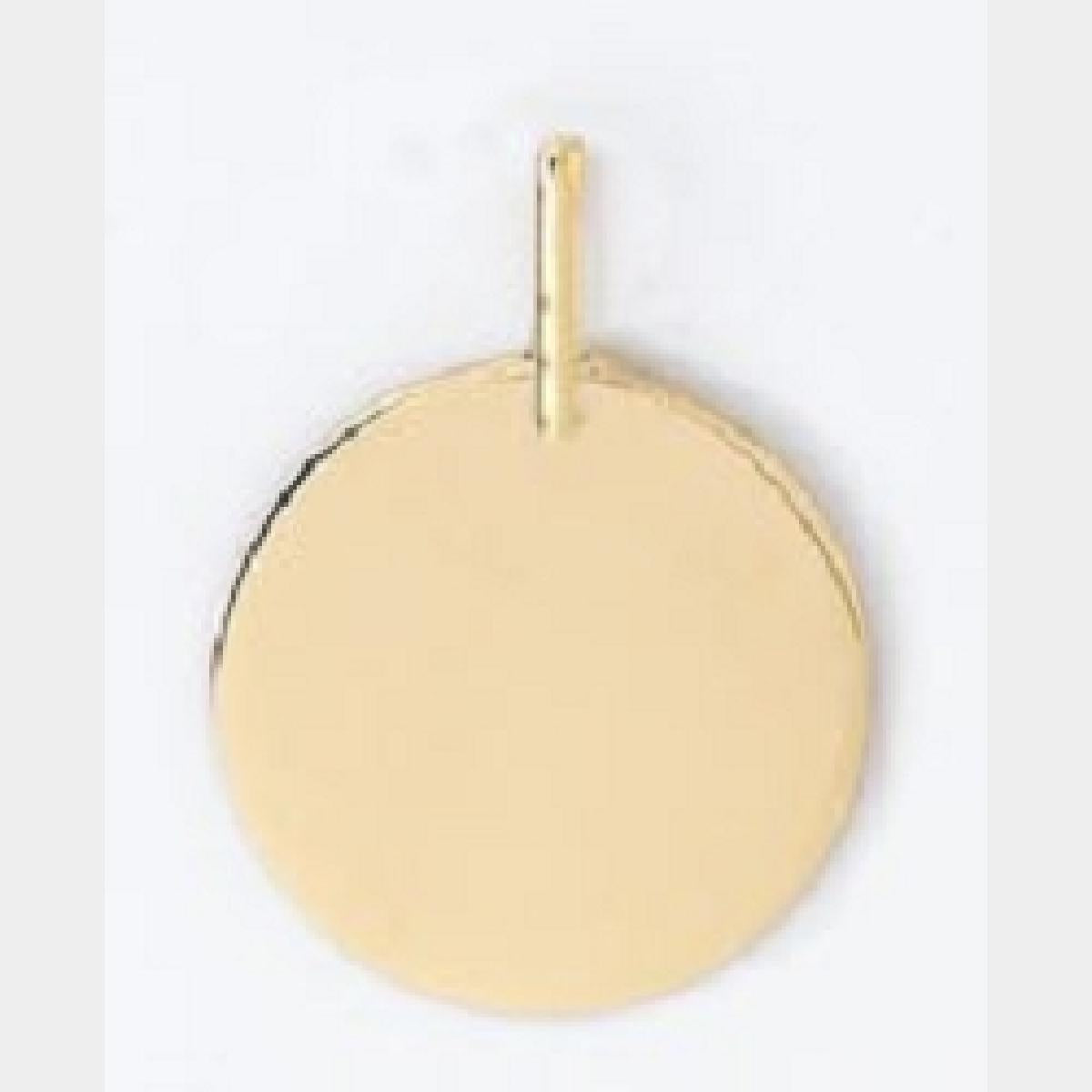 Pendentifs Tout Or Croix Stylisée Gravure Fine Modèle Héritage Signature – AU375