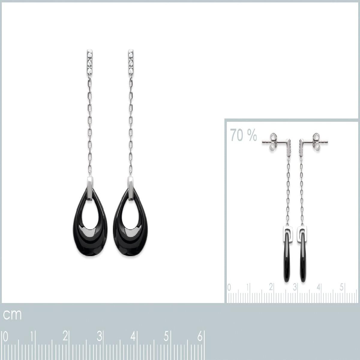 Boucles d'oreilles à clous Modèle Minimaliste en Or jaune 18 carats pour femme collection actuelle