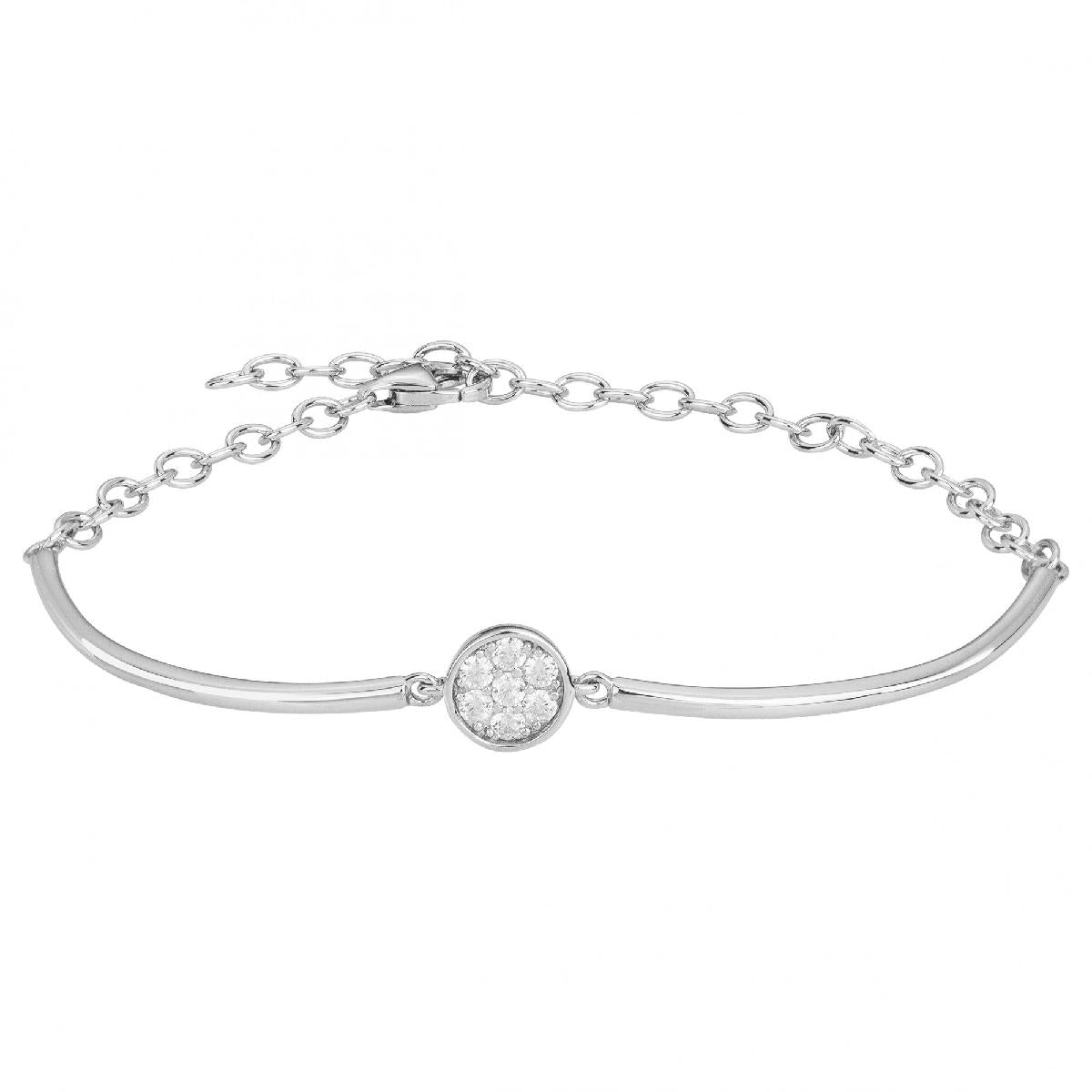 Bracelets Simples P. Blanches – Argent 925 et Zirconium