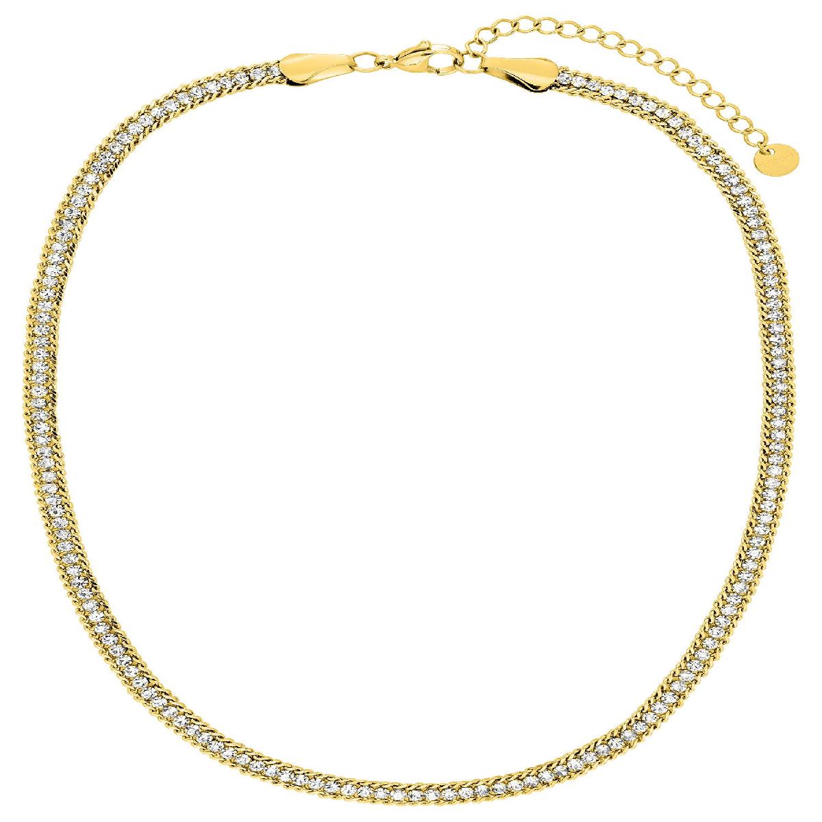Colliers Simples Pendentifs Blancs Texturés Suspendus Longs en Chaîne Fine – Acier