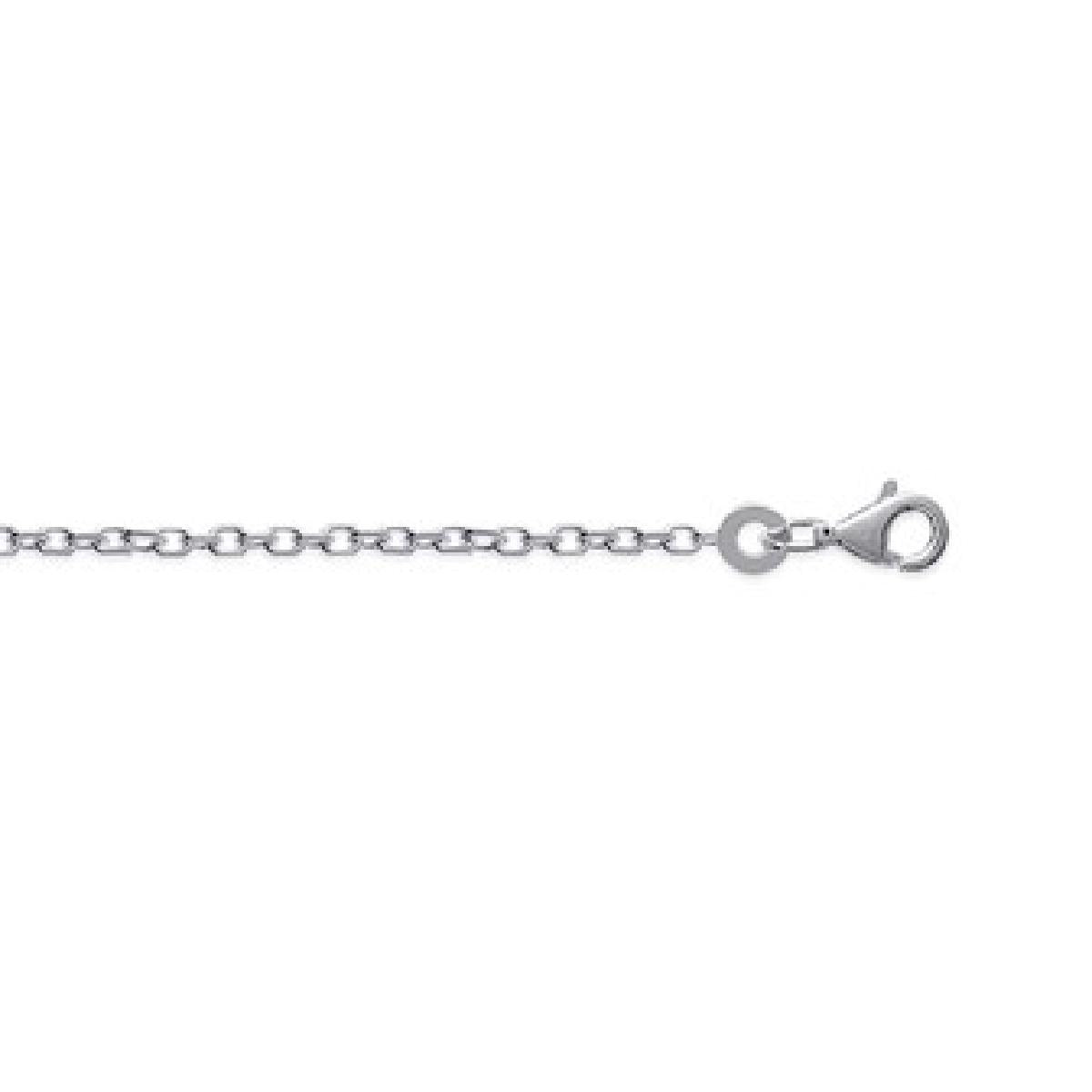 Collier Chaîne Serpentine – AG925 Argent Longueur Réglable Et Fermoir Mousqueton Artisanal
