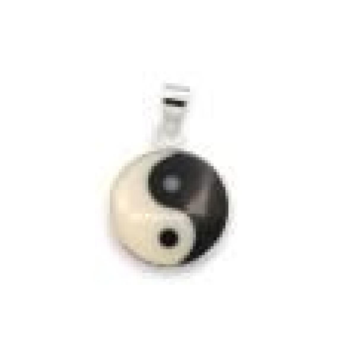 Pendentifs AG925 – Argent Massif 925 Poli Brillant et Rhodié, Finition Miroir, Hypoallergénique