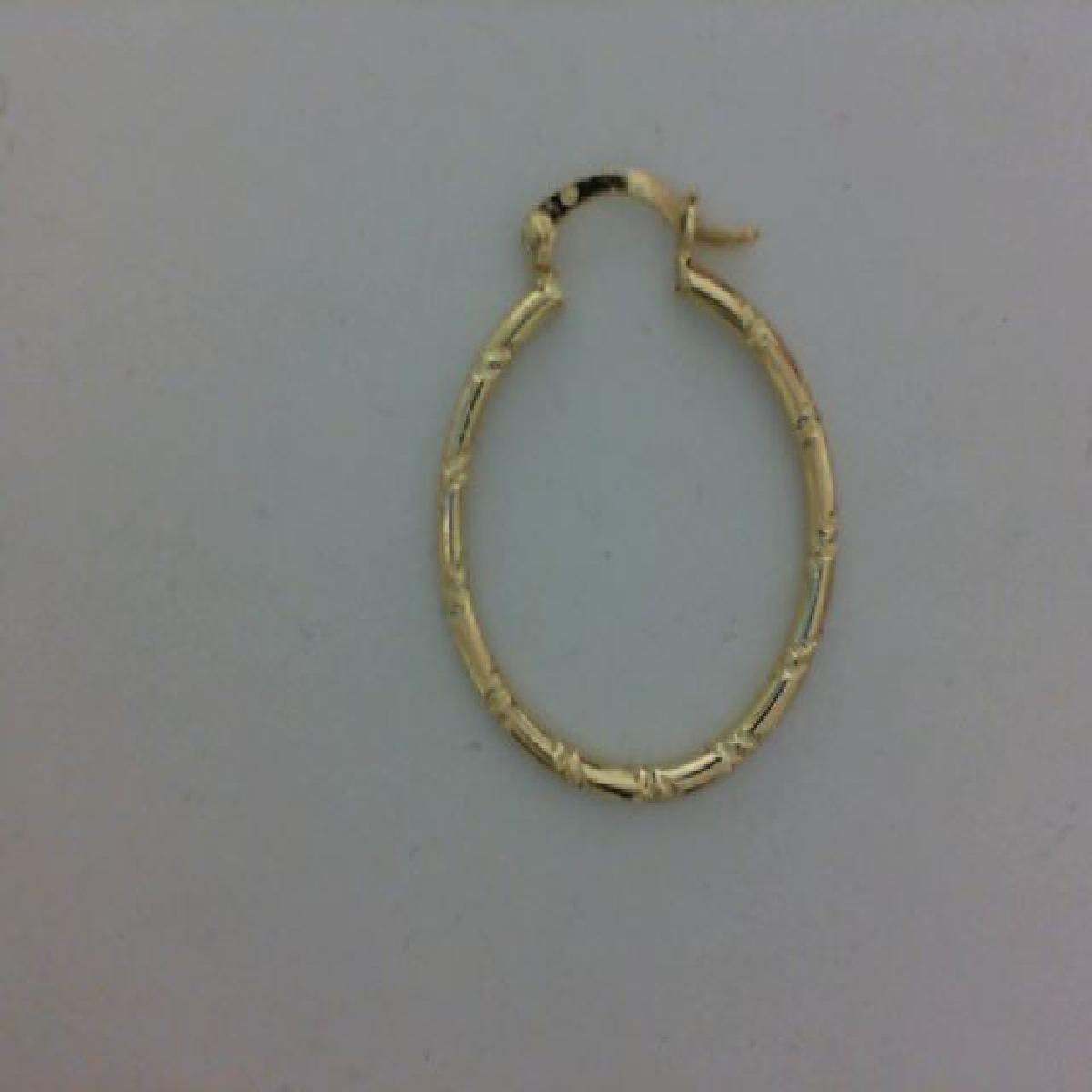 Bracelet Fantaisie Lignes Courbes Élégantes Bords Satinés et Raffinement – Plaqué Or 1 Micron