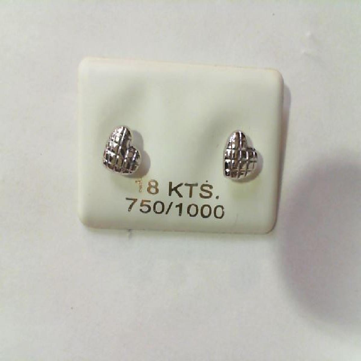 Boucles D'Oreilles Pendantes À Motif Torsadé Géométrique AU750 – Or Jaune 18 Carats