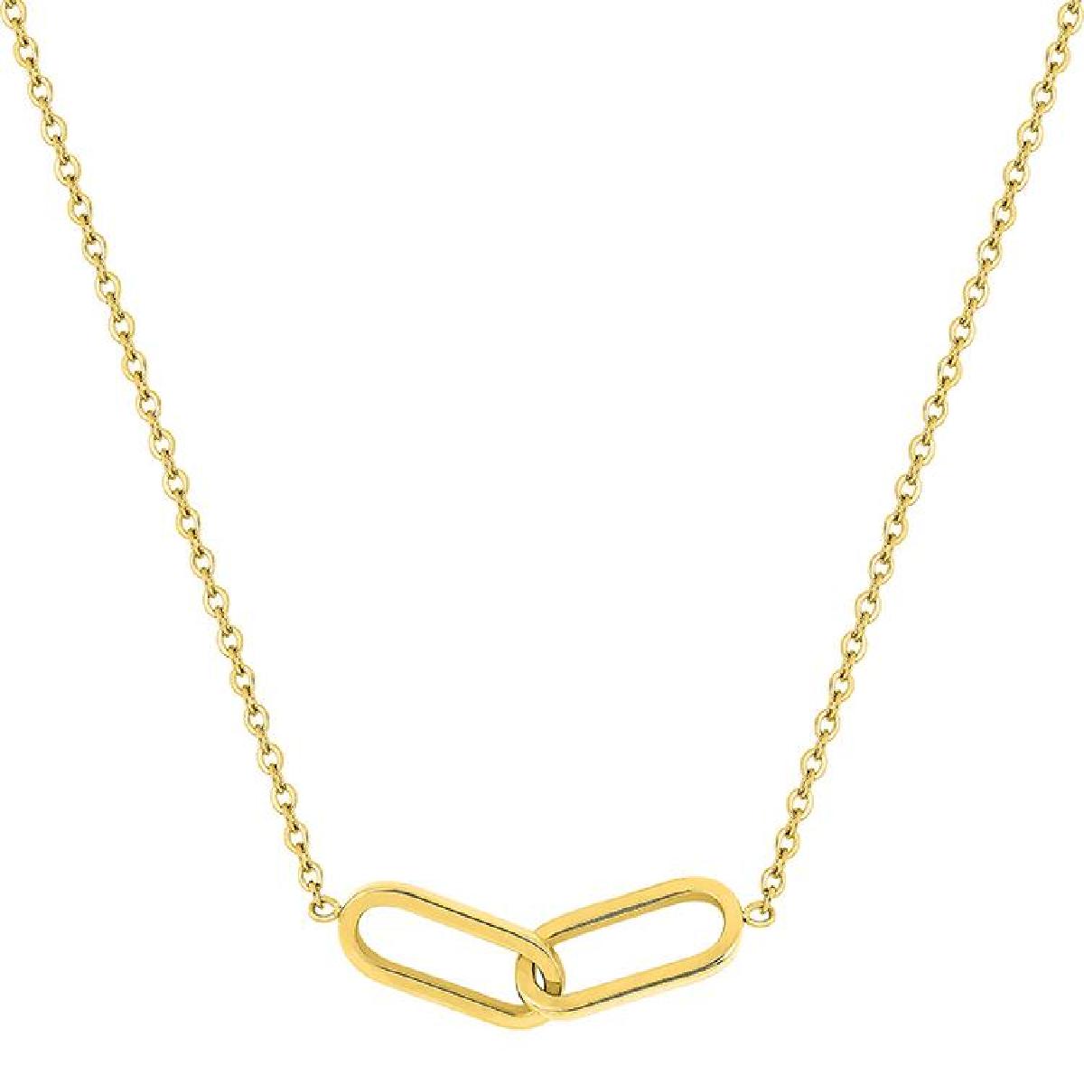 Collier Simple – Modèle Aloïze Inox – Acier Inoxydable Version Standard Longueur Réglable