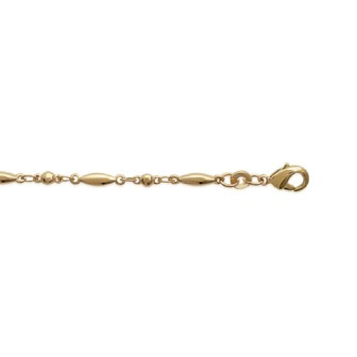 Bracelet Maillon Baroque ALOÏZE Atelier Gravé Signature Edition – Or Jaune 18 Carats