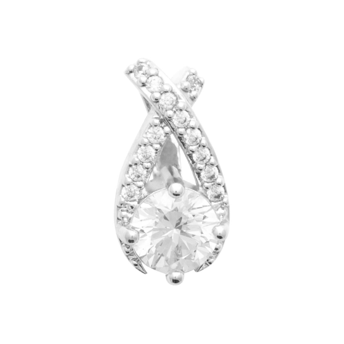 Pendentifs P.BLANCHES COMPOS. – Argent 925 Et Zirconium, Fabrication Française Par ALOÏZE