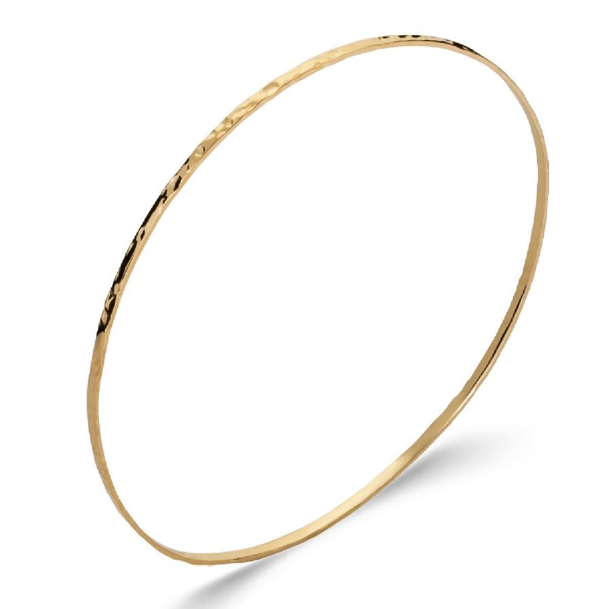 Bracelet Rigide Gravé Modèle Élégance – Acier Inoxydable, Longueur 19 Cm, Fermeture à Ressort