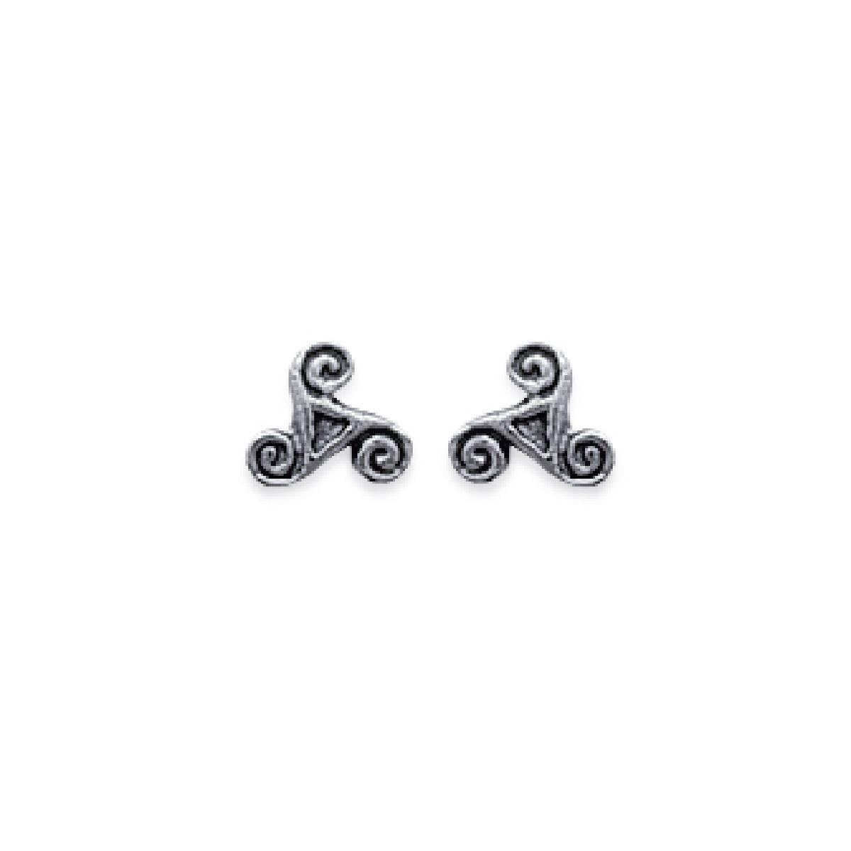 Boucles D'Oreilles AG925 – Argent 925 – Finition Satinée Et Poli Miroir – Par ALOÏZE