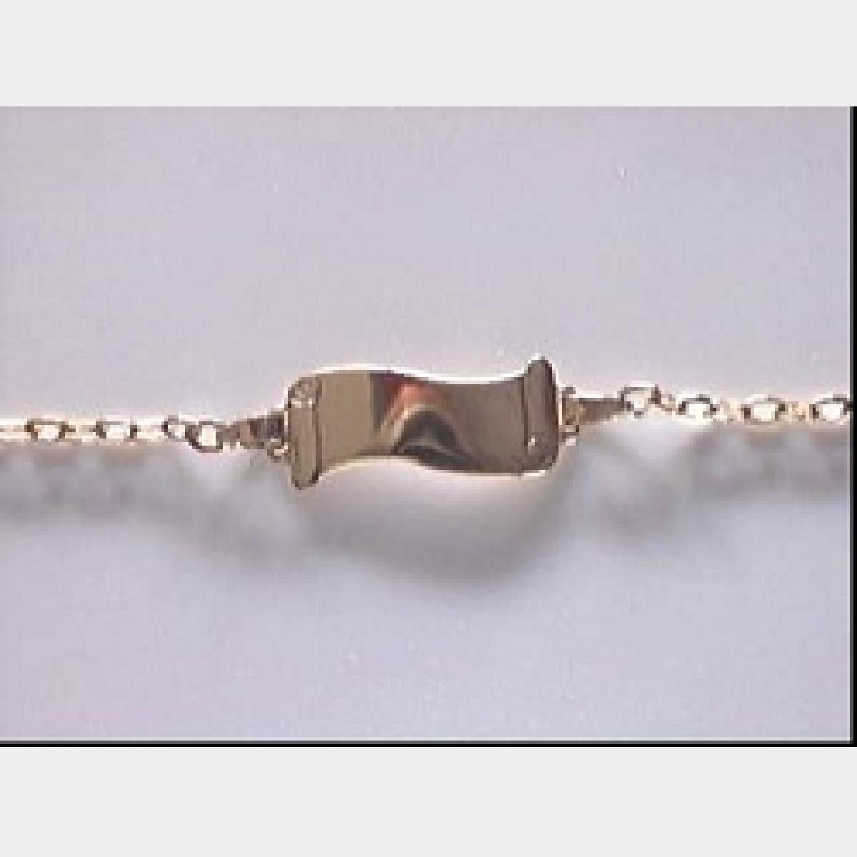 Bracelets Souples ALOÏZE Avec Plaque AU375 Gravables Pour Personnalisation – Or Jaune 9 Carats