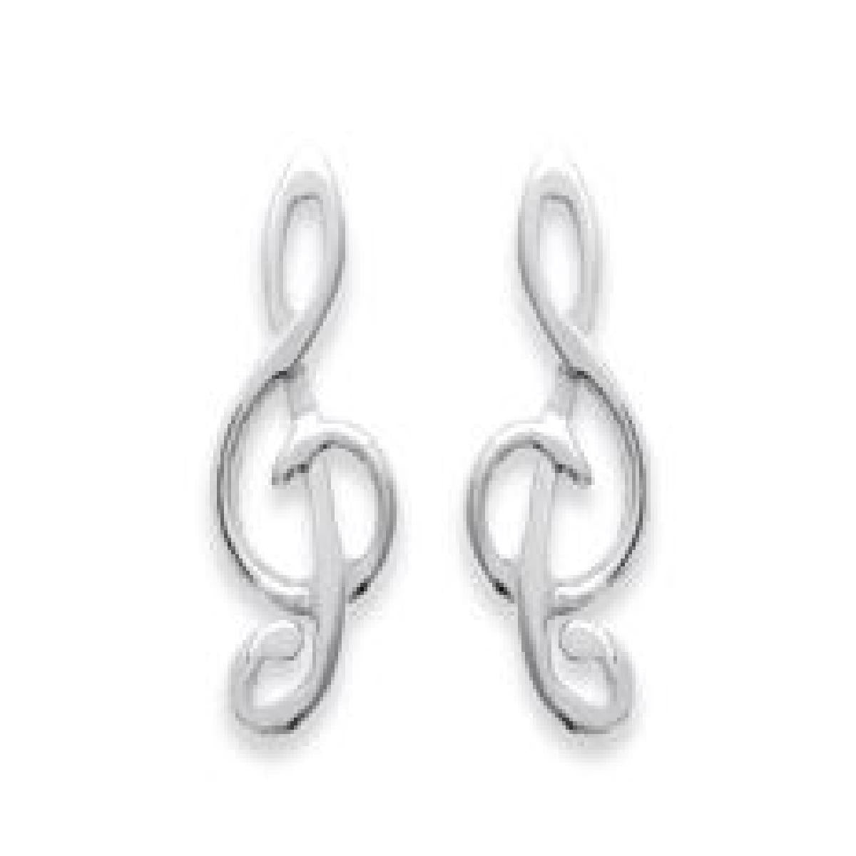 Boucles d'oreilles AG925 Argent 925 pour oreilles percées