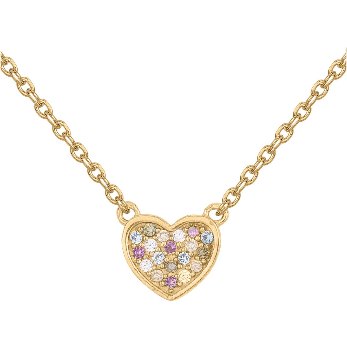 Collier Simple ALOÏZE Modèle P Couleur Multicolore Évolutive Edition Gamme – Zirconium