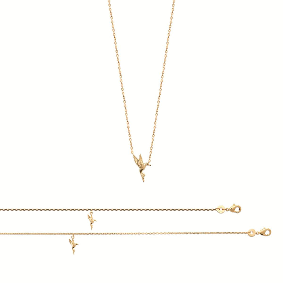 Collier Simple Collection Essentielle Filigrane Atelier Signature Or Jaune 18 Carats