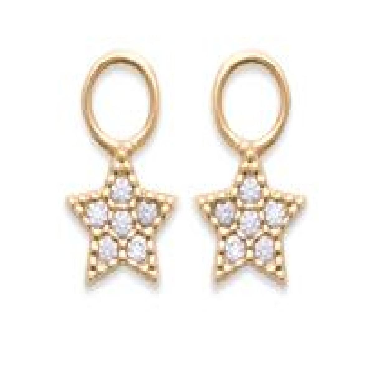 Boucles d'oreilles Divers Oreilles ALOÏZE Collection Fine Pavées Créoles – Argent 925